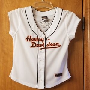 Harley Davidson baseball jersey